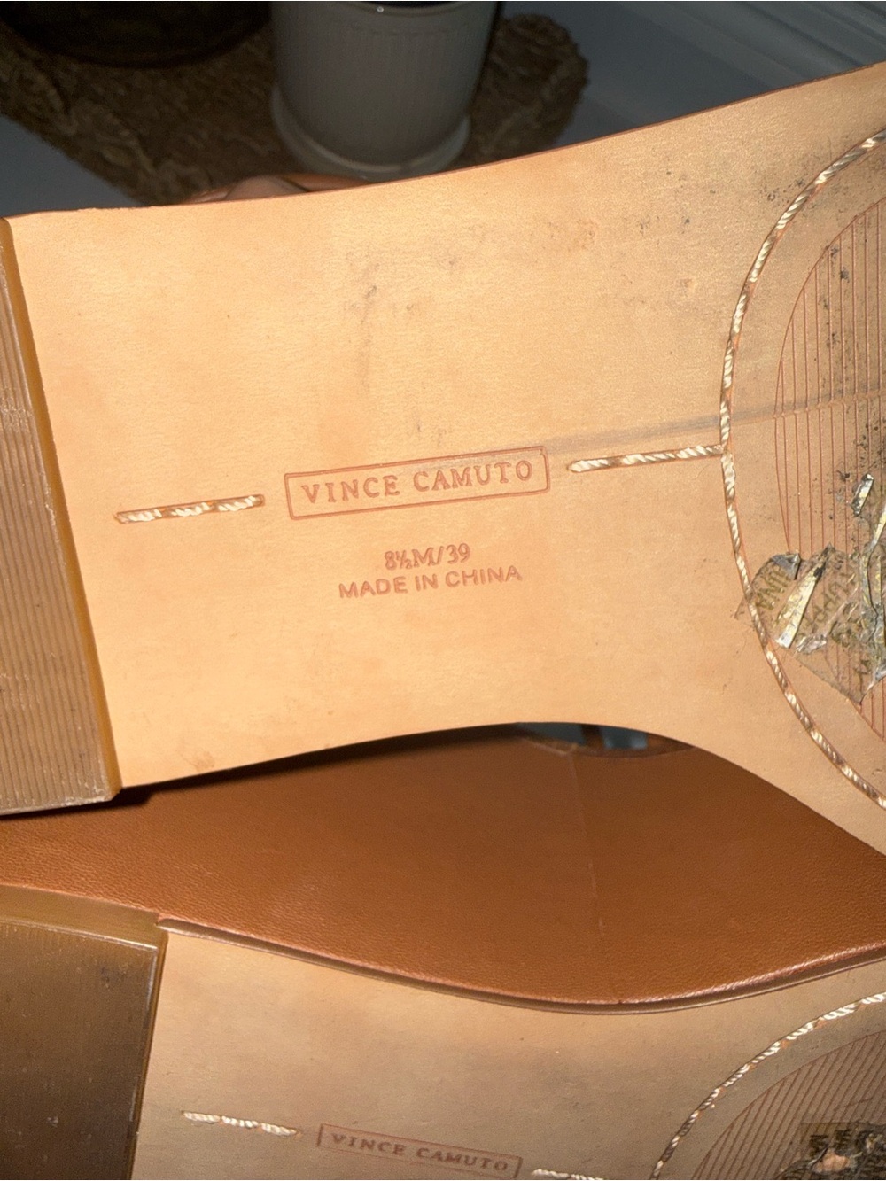 Vince Camuto Strappy Platform Wedge Sandals - Picture 5 of 5